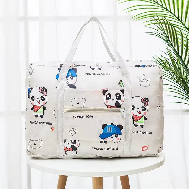 Foldable Travel Bags Nylon Large Capacity Bag Luggage Waterproof Handbags Women Men Travel Storage Clothes Packaging Organizer