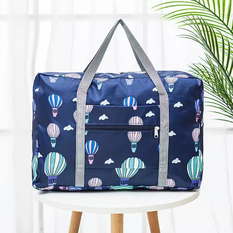 Foldable Travel Bags Nylon Large Capacity Bag Luggage Waterproof Handbags Women Men Travel Storage Clothes Packaging Organizer
