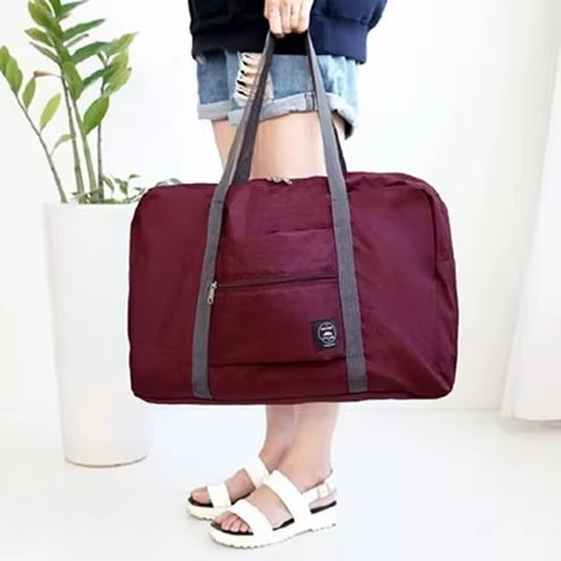 Foldable Travel Bags Nylon Large Capacity Bag Luggage Waterproof Handbags Women Men Travel Storage Clothes Packaging Organizer