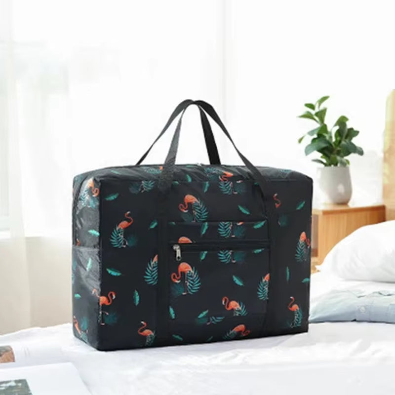 Foldable Travel Bags Nylon Large Capacity Bag Luggage Waterproof Handbags Women Men Travel Storage Clothes Packaging Organizer