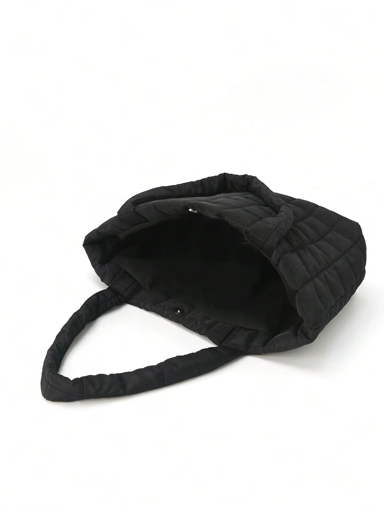 1 Pc Minimalist Quilted Puffy Tote Bag, Large Capacity Crossbody Bag, Trendy Padded Shoulder Bag for Women for Daily Commute