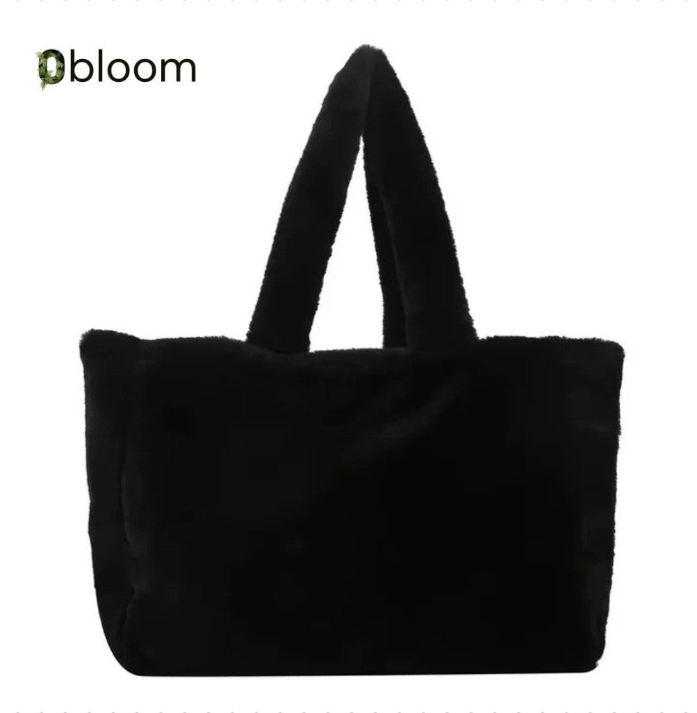 Fluffy Tote Bag Large