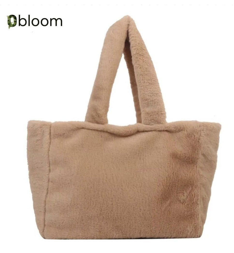 Fluffy Tote Bag Large
