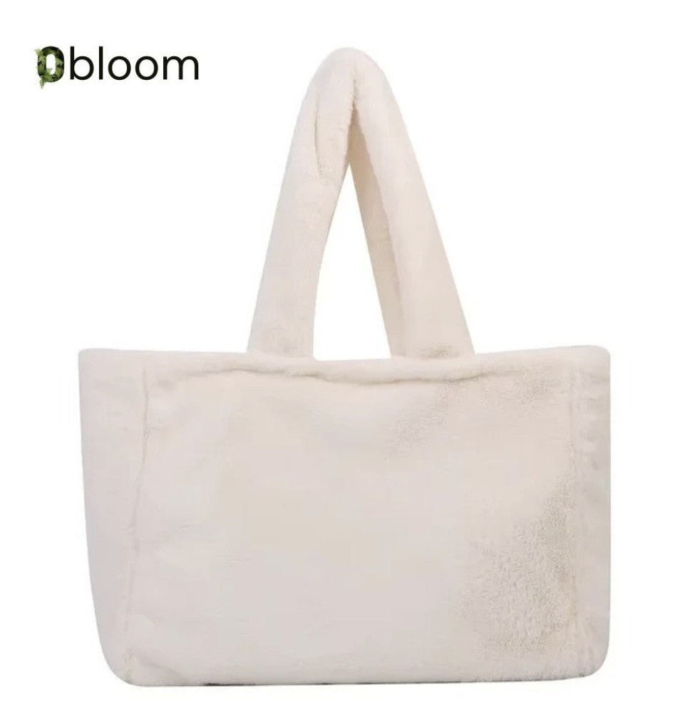 Fluffy Tote Bag Large