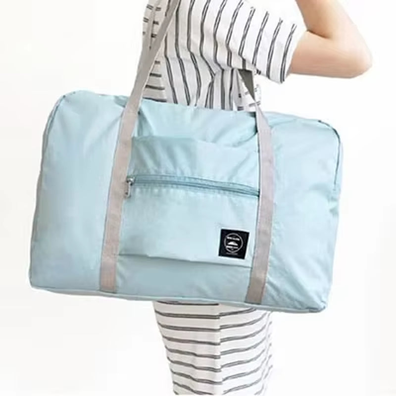 Foldable Travel Bags Nylon Large Capacity Bag Luggage Waterproof Handbags Women Men Travel Storage Clothes Packaging Organizer