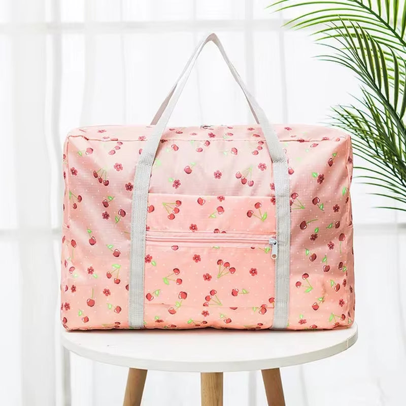 Foldable Travel Bags Nylon Large Capacity Bag Luggage Waterproof Handbags Women Men Travel Storage Clothes Packaging Organizer